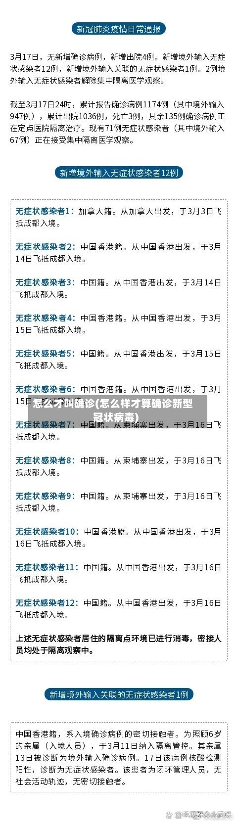 怎么才叫确诊(怎么样才算确诊新型冠状病毒)