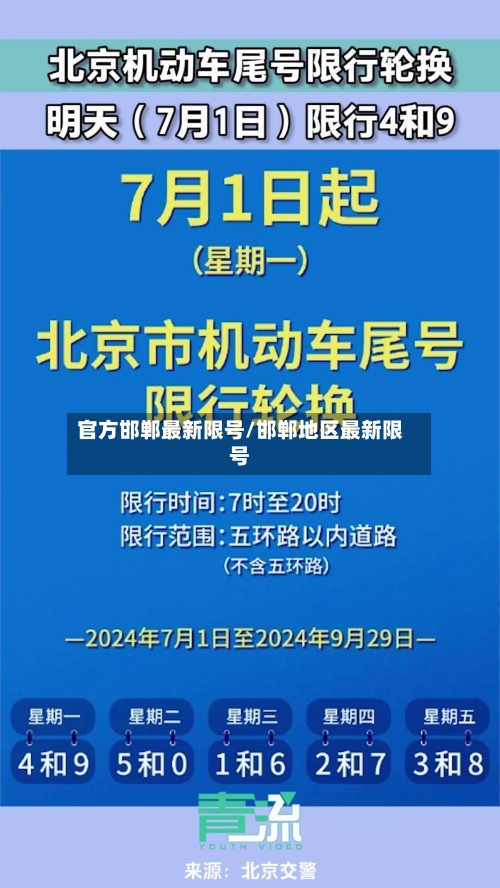 官方邯郸最新限号/邯郸地区最新限号