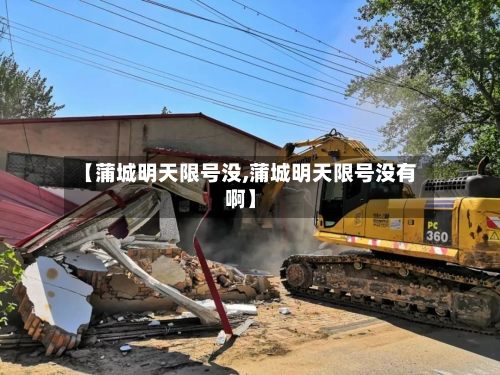 【蒲城明天限号没,蒲城明天限号没有啊】