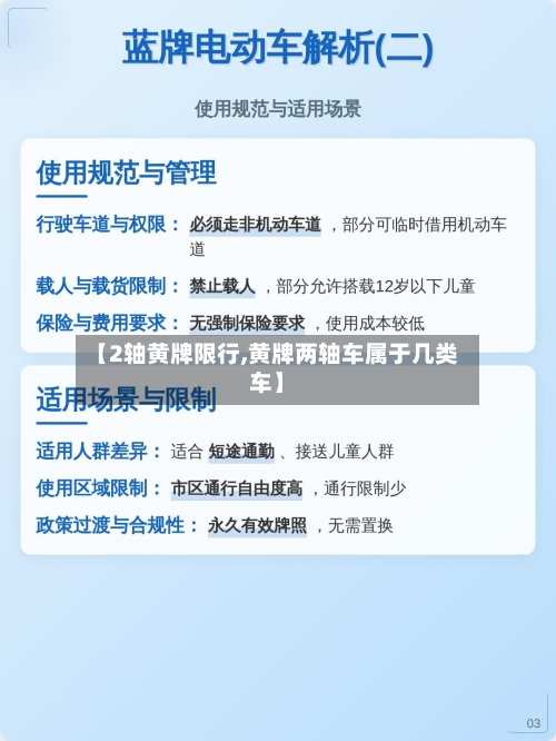 【2轴黄牌限行,黄牌两轴车属于几类车】