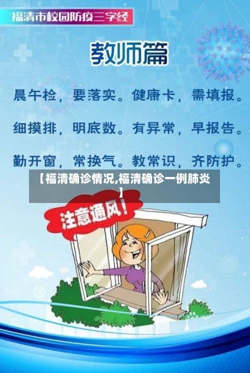 【福清确诊情况,福清确诊一例肺炎】-第2张图片