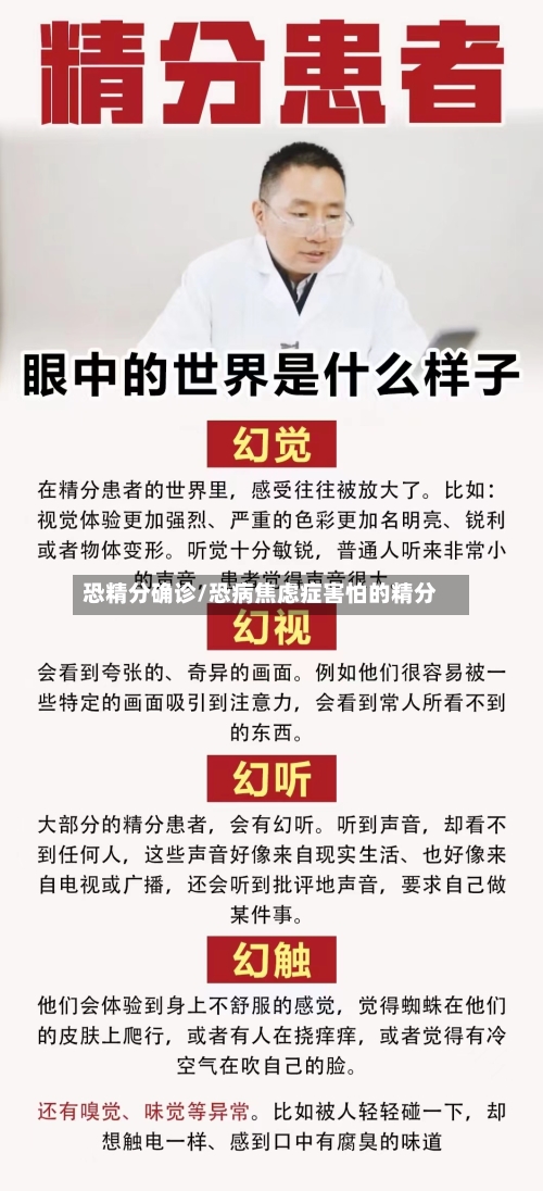 恐精分确诊/恐病焦虑症害怕的精分