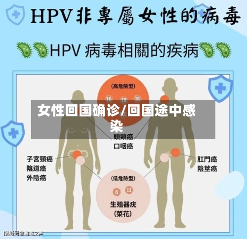 女性回国确诊/回国途中感染