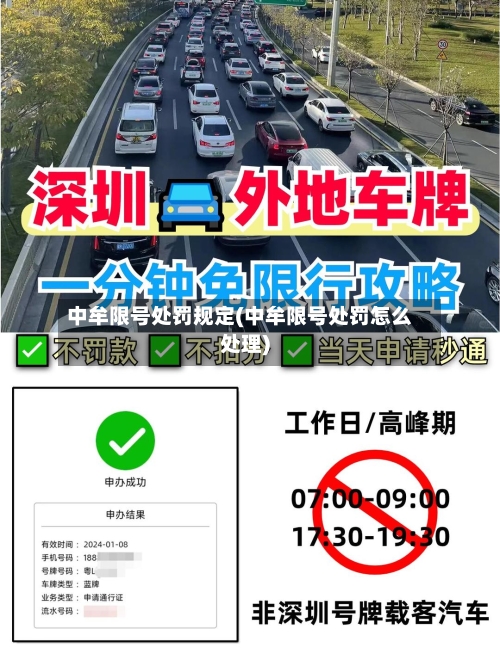 中牟限号处罚规定(中牟限号处罚怎么处理)