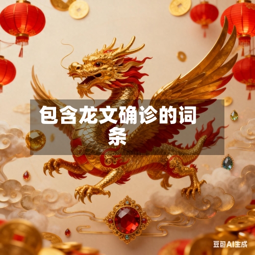包含龙文确诊的词条-第2张图片