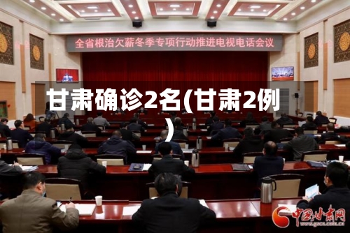 甘肃确诊2名(甘肃2例)
