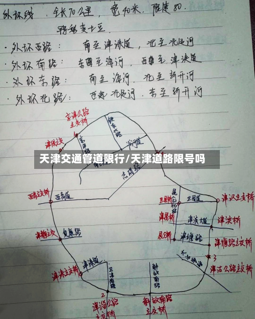 天津交通管道限行/天津道路限号吗