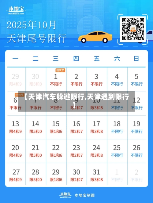 【天津汽车躲避限行,天津遇到限行】-第3张图片