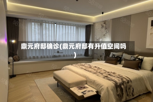 鼎元府邸确诊(鼎元府邸有升值空间吗)-第3张图片