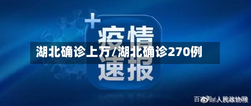 湖北确诊上万/湖北确诊270例-第2张图片
