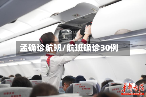 孟确诊航班/航班确诊30例