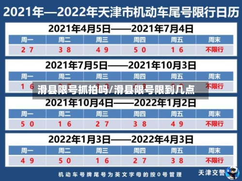 滑县限号抓拍吗/滑县限号限到几点-第2张图片
