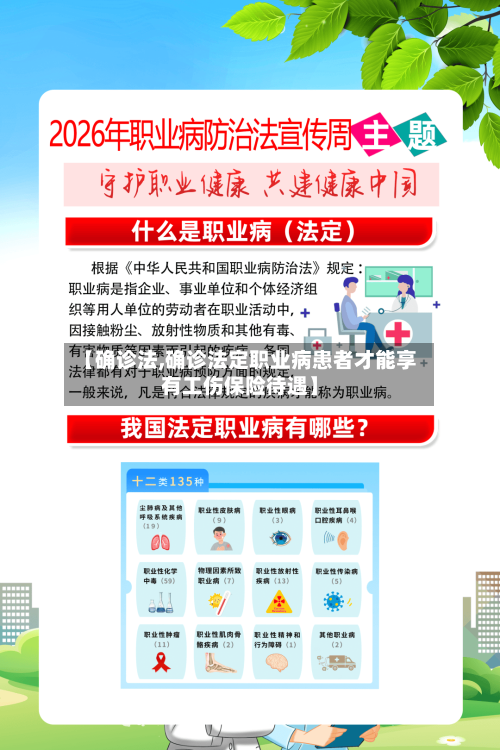 【确诊法,确诊法定职业病患者才能享有工伤保险待遇】-第3张图片