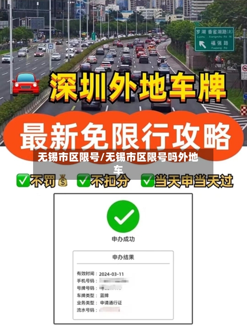 无锡市区限号/无锡市区限号吗外地车-第2张图片
