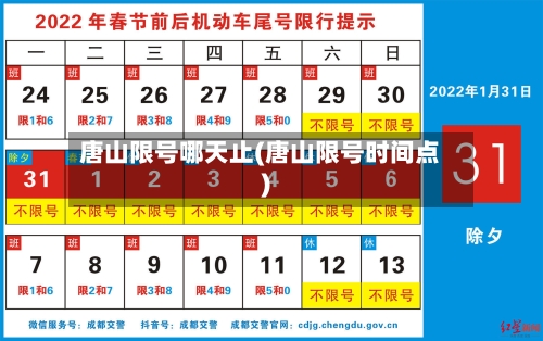 唐山限号哪天止(唐山限号时间点)