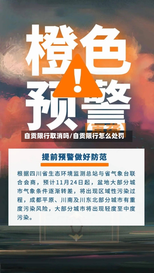 自贡限行取消吗/自贡限行怎么处罚-第2张图片