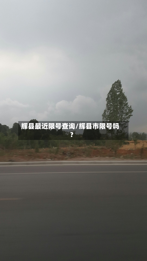 辉县最近限号查询/辉县市限号吗?