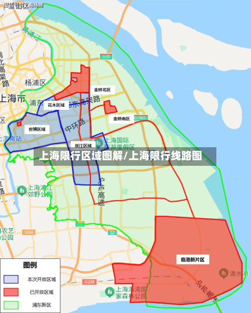 上海限行区域图解/上海限行线路图