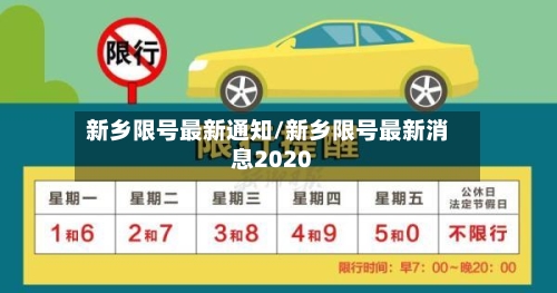 新乡限号最新通知/新乡限号最新消息2020-第2张图片