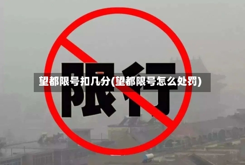 望都限号扣几分(望都限号怎么处罚)-第2张图片