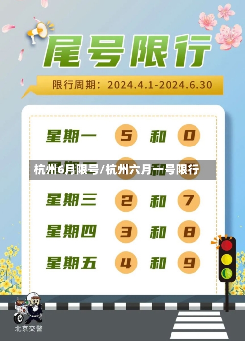 杭州6月限号/杭州六月一号限行-第2张图片