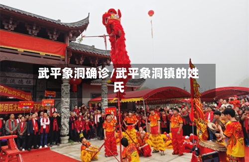 武平象洞确诊/武平象洞镇的姓氏-第3张图片