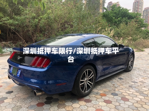 深圳抵押车限行/深圳抵押车平台-第2张图片
