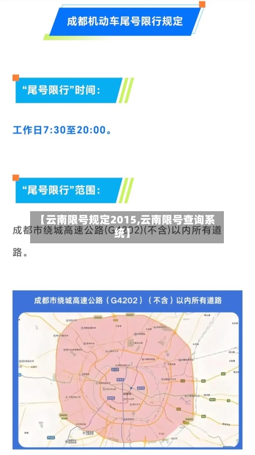 【云南限号规定2015,云南限号查询系统】