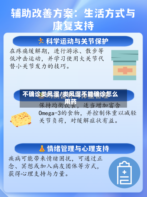 不确诊类风湿/类风湿不能确诊怎么用药-第2张图片