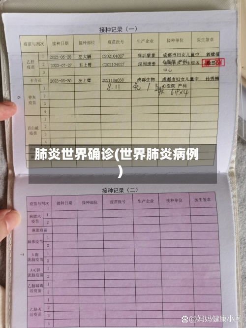 肺炎世界确诊(世界肺炎病例)-第3张图片