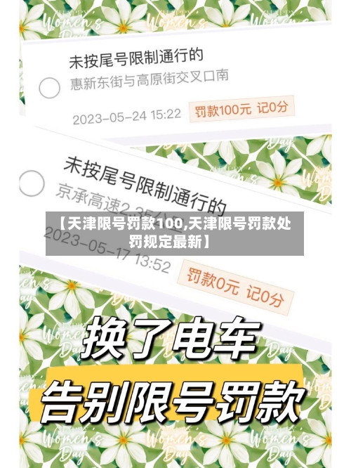 【天津限号罚款100,天津限号罚款处罚规定最新】