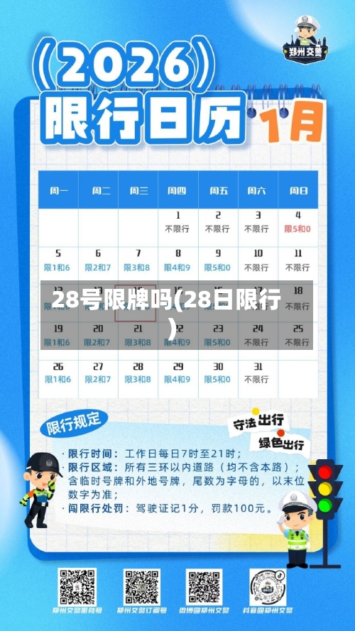 28号限牌吗(28日限行)