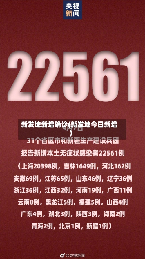 新发地新增确诊(新发地今日新增)