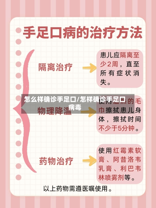 怎么样确诊手足口/怎样确诊手足口病毒