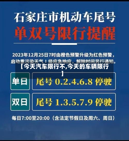 【今天汽车限行不,今天的车辆限行】