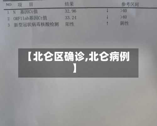 【北仑区确诊,北仑病例】