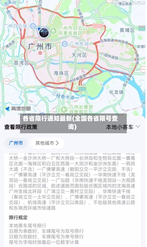各省限行通知最新(全国各省限号查询)