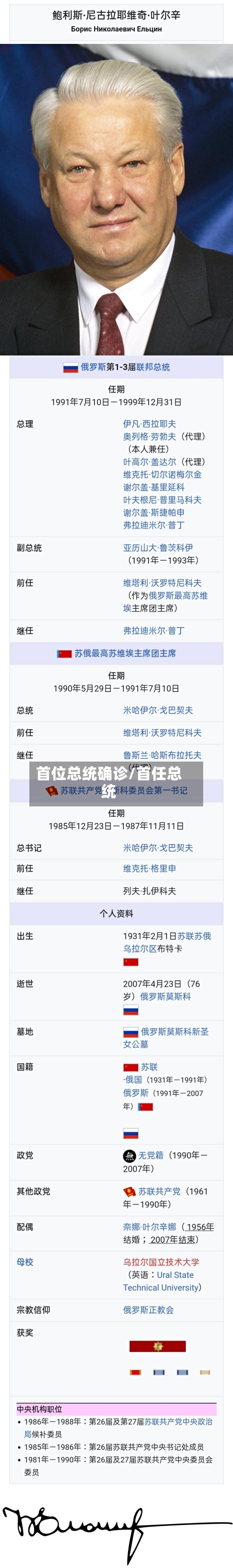 首位总统确诊/首任总统-第2张图片
