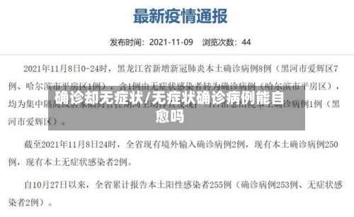 确诊却无症状/无症状确诊病例能自愈吗-第2张图片