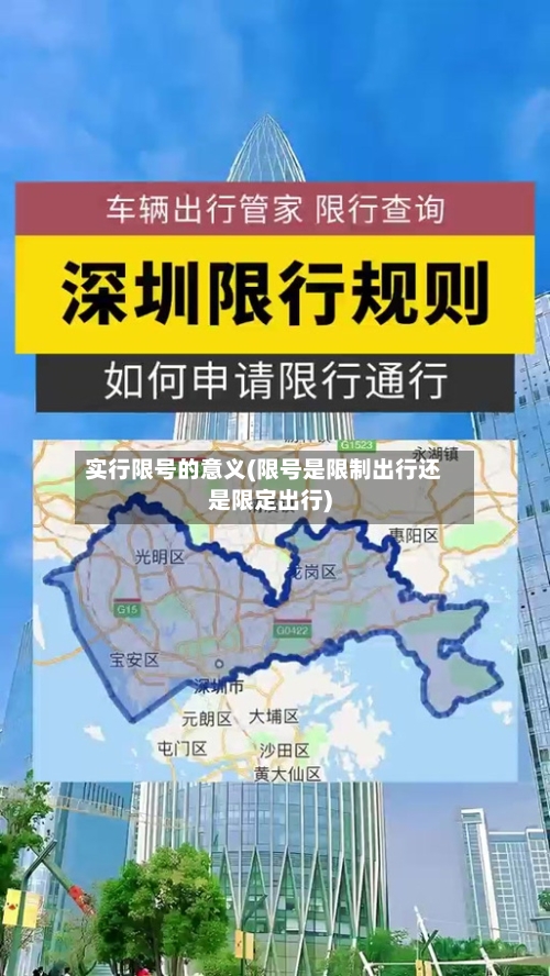 实行限号的意义(限号是限制出行还是限定出行)-第2张图片