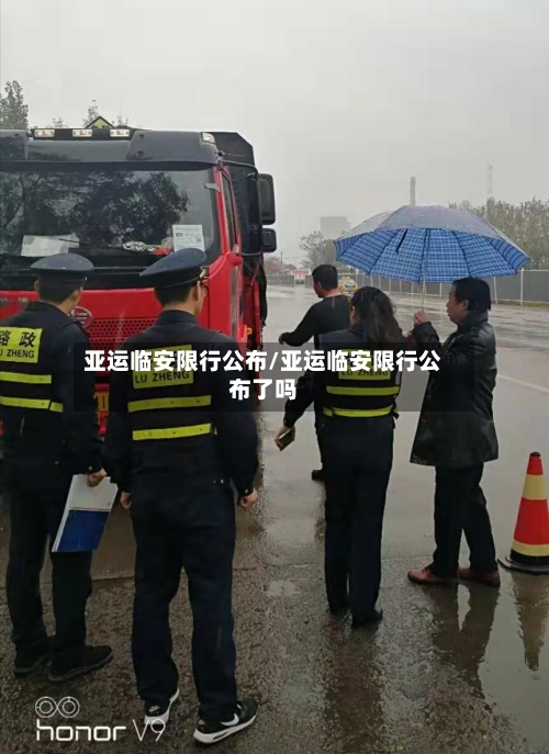 亚运临安限行公布/亚运临安限行公布了吗-第2张图片