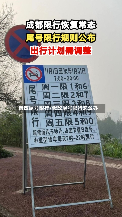 修改尾号限行/修改尾号限行怎么办-第3张图片