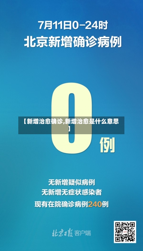 【新增治愈确诊,新增治愈是什么意思】-第2张图片