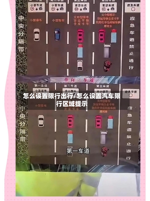 怎么设置限行出行/怎么设置汽车限行区域提示-第3张图片