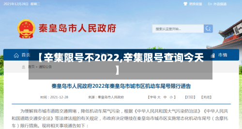 【辛集限号不2022,辛集限号查询今天】-第2张图片
