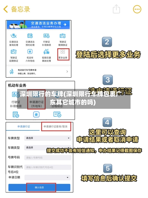 深圳限行的车牌(深圳限行车牌包裹广东其它城市的吗)-第3张图片