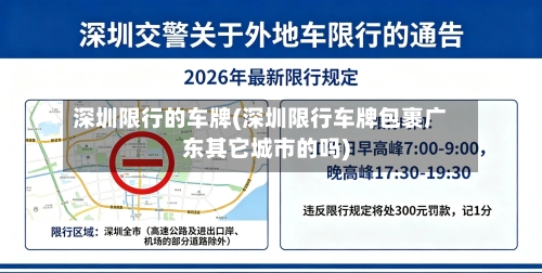 深圳限行的车牌(深圳限行车牌包裹广东其它城市的吗)