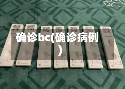 确诊bc(确诊病例)