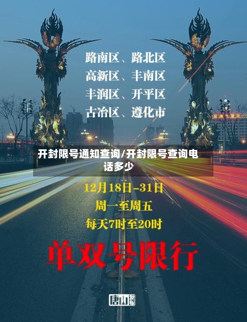 开封限号通知查询/开封限号查询电话多少-第3张图片