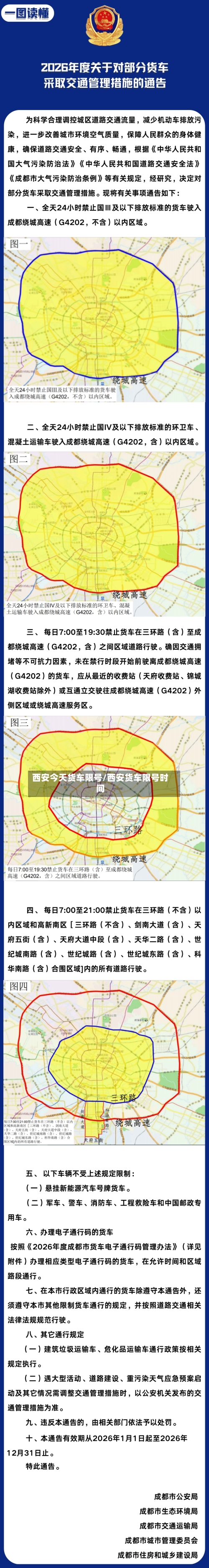 西安今天货车限号/西安货车限号时间-第3张图片